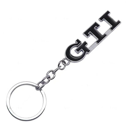 VW GTI Metal Keychain 