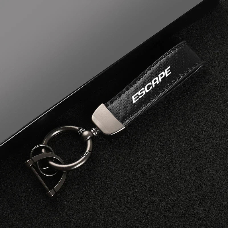 ESCAPE Leather Keychain FD