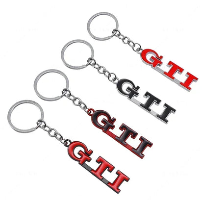 VW GTI Metal Keychain 