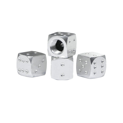 4Pcs/Set Aluminum Valve Caps 