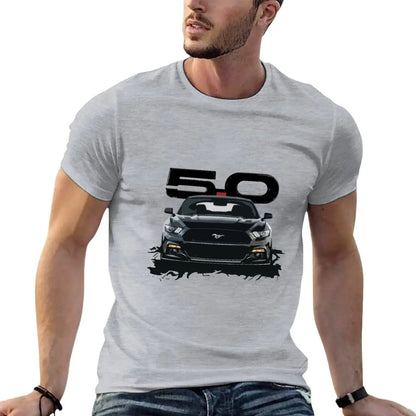 Schwarzes S550-Auto-T-Shirt