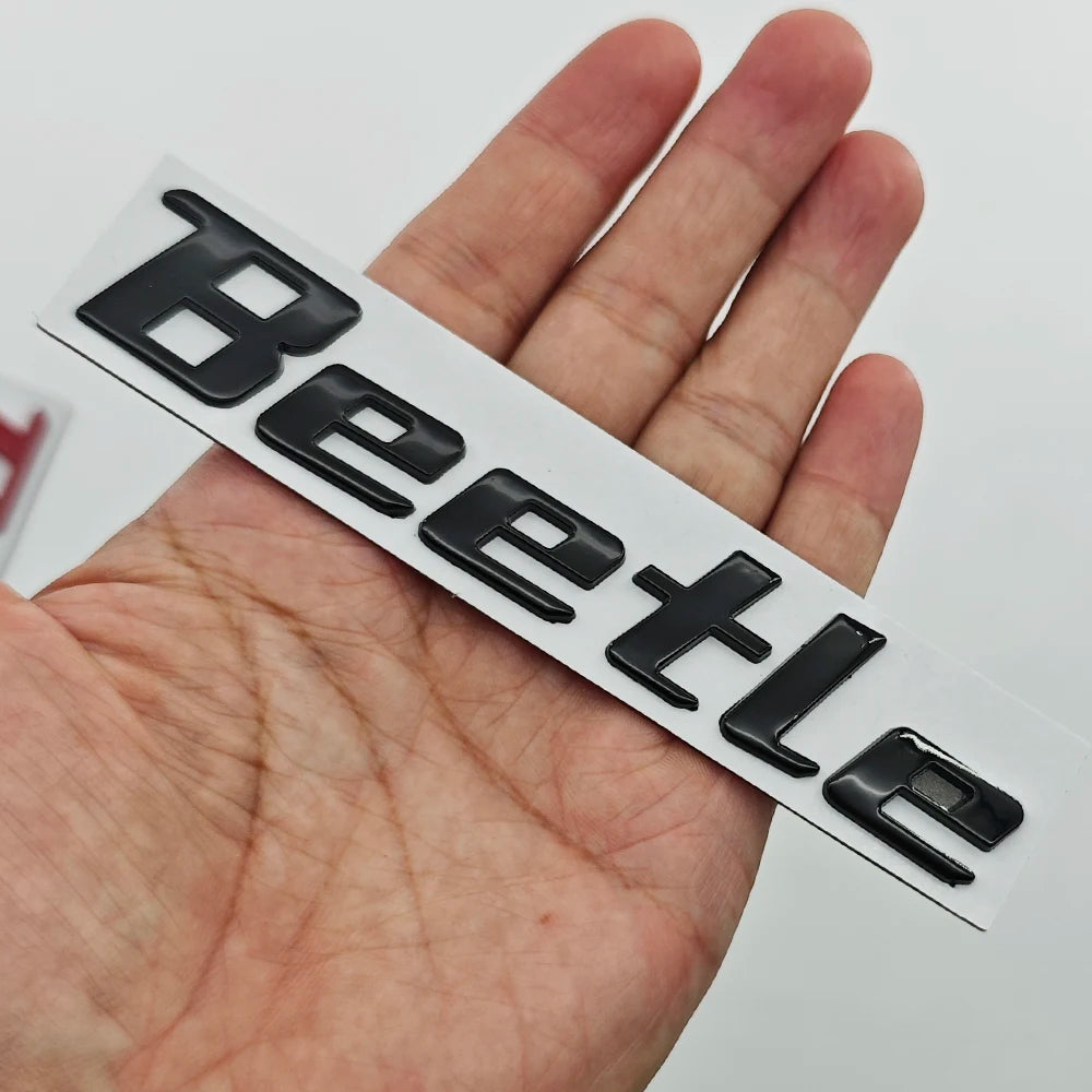 Beetle Emblem Rear Trunk Badge 