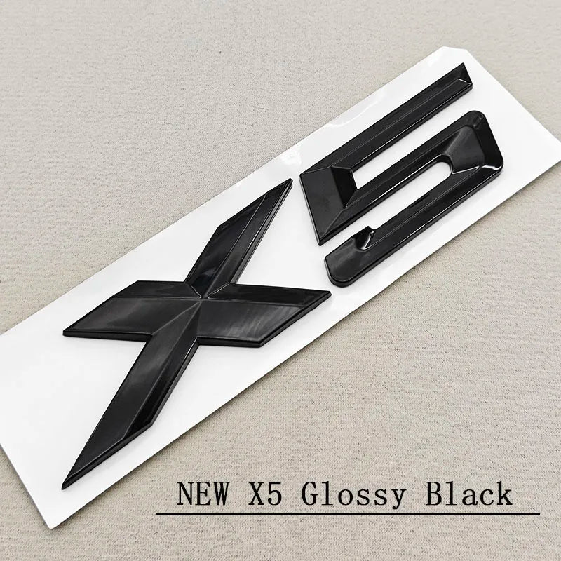 X3 X5 X6 Badge Sticker 