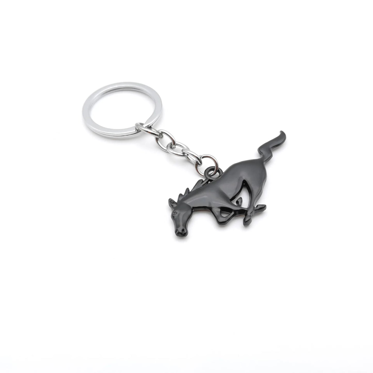 Horse Logo MG Metal Keychain