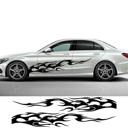 2Pcs Vinyl Flame Graphics 