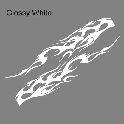 2Pcs Vinyl Flame Graphics 