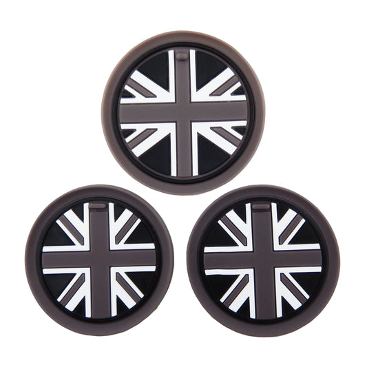 3 PCS Anti-Slip UK Flag Cup Holder