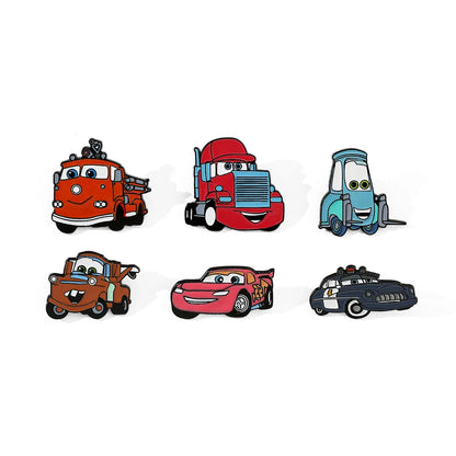 Set di spille smaltate per auto con spilla da 6 pezzi 