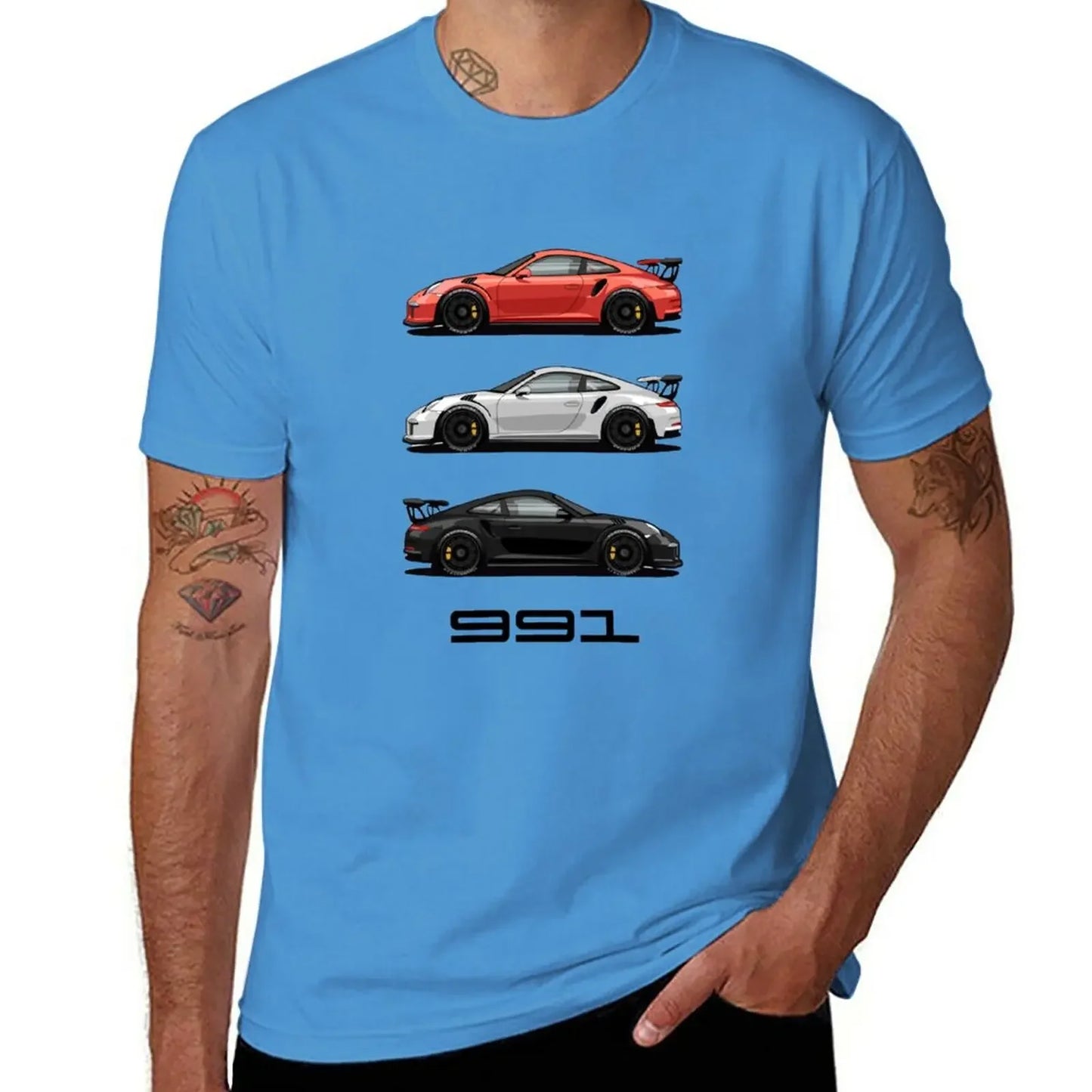 Klassisches 991 GT3 RS Baumwollhemd PE