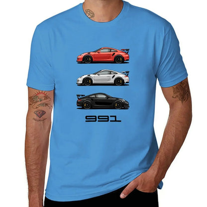 Klassisches 991 GT3 RS Baumwollhemd PE