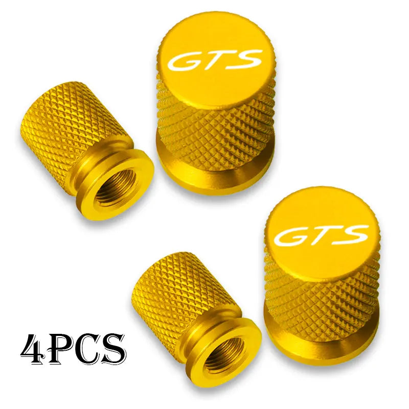 GTS Aluminum Tire Valve Caps 
