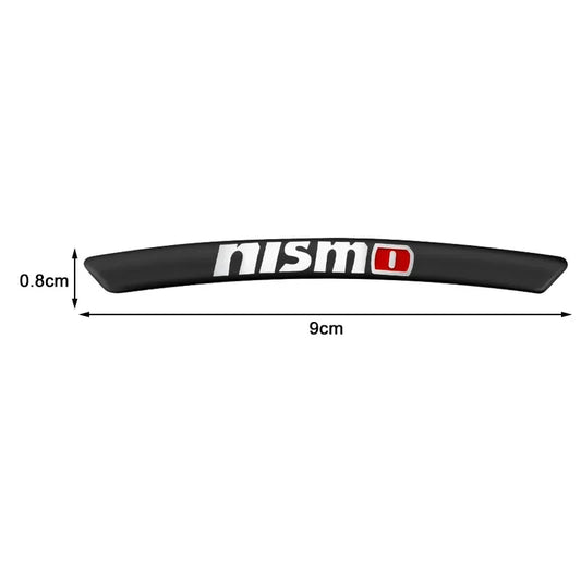 4PCS Car Rim Stickers Wheel Nismo 