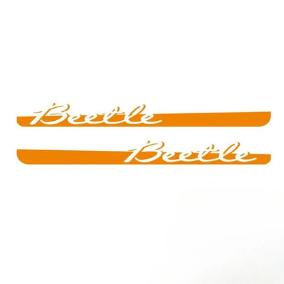 2PCS Car Door Side Skirt Sticker Beetle