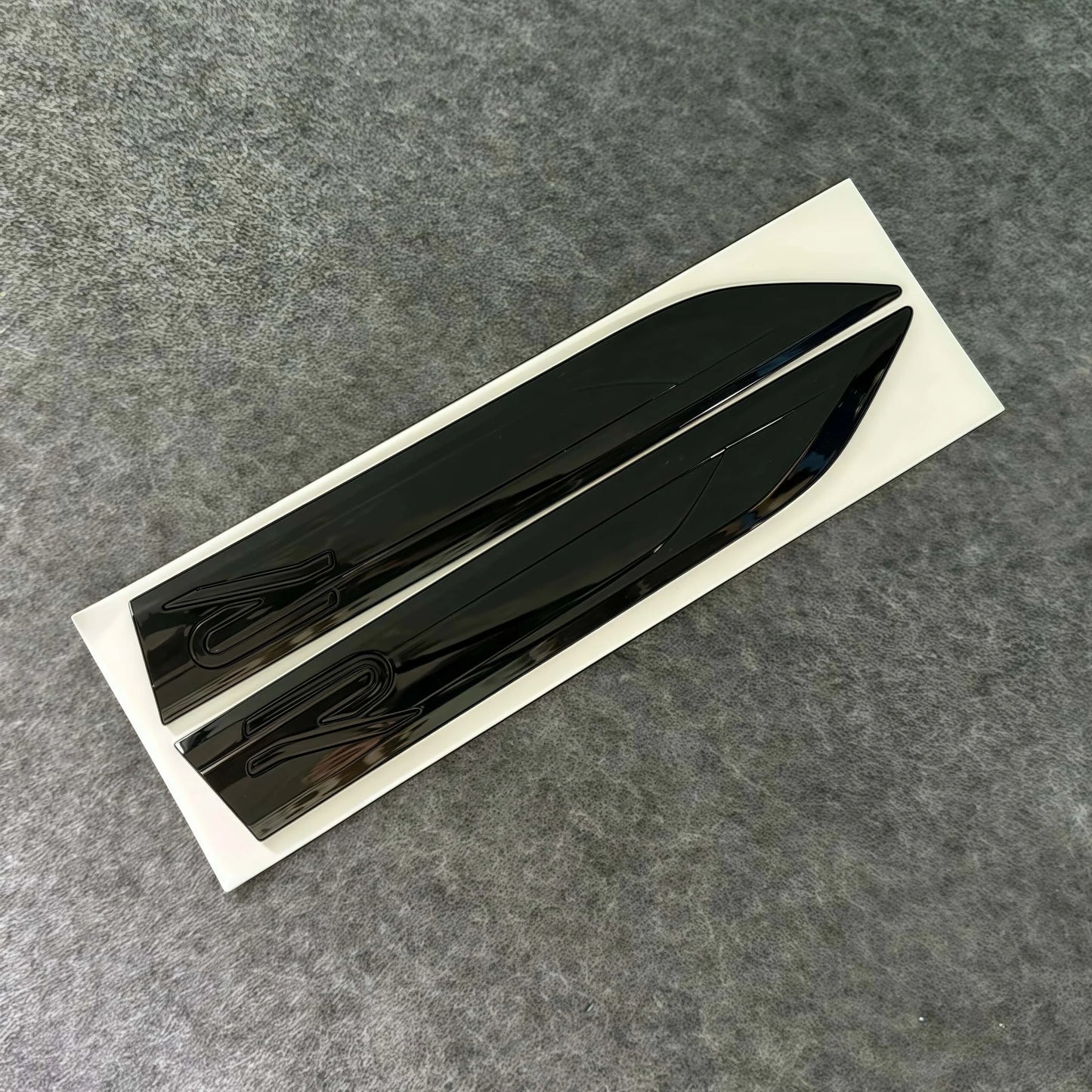 2Pcs R Line Car Stickers