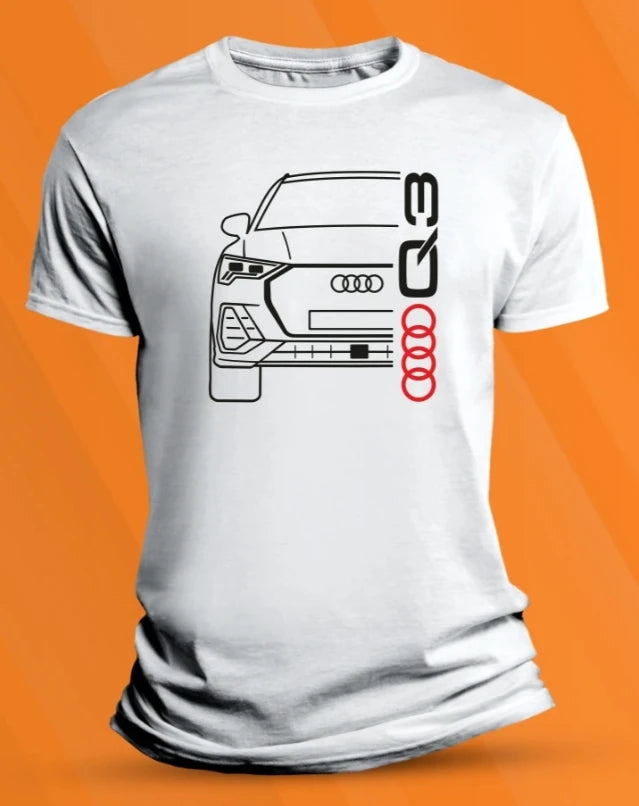 Q3 Car Cotton T-Shirt AI