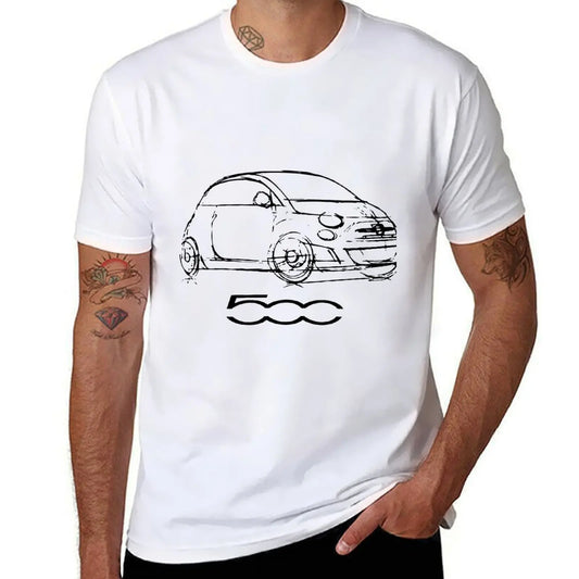 500 Cotton Black T-Shirt FT