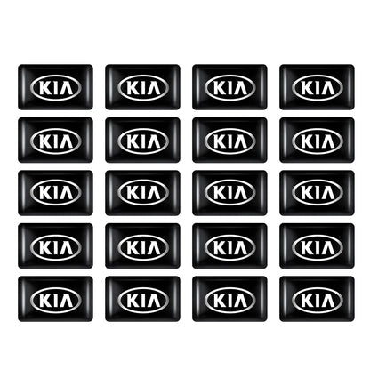10/20/50Pcs Kia Car Mini Stickers
