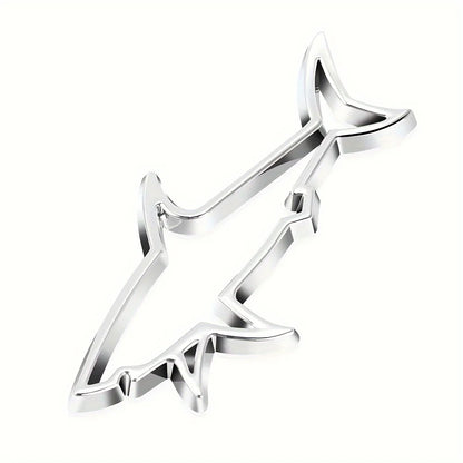 Shark Shape Badge Decal 