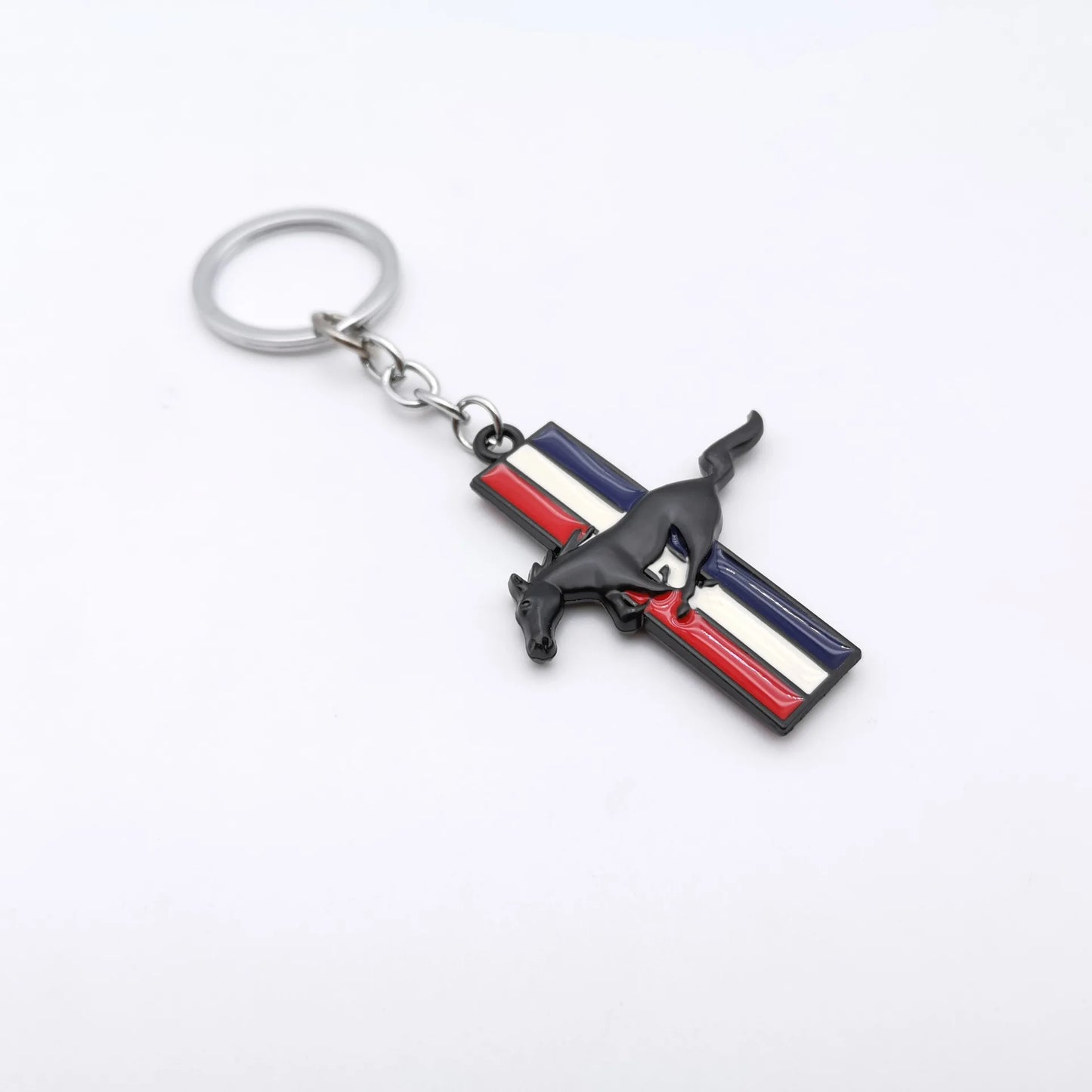 Horse Logo MG Metal Keychain