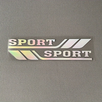 2PCS/SET Car Decor “SPORT” Sticker