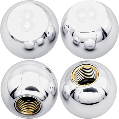8 Ball Style Tire Valve Caps 