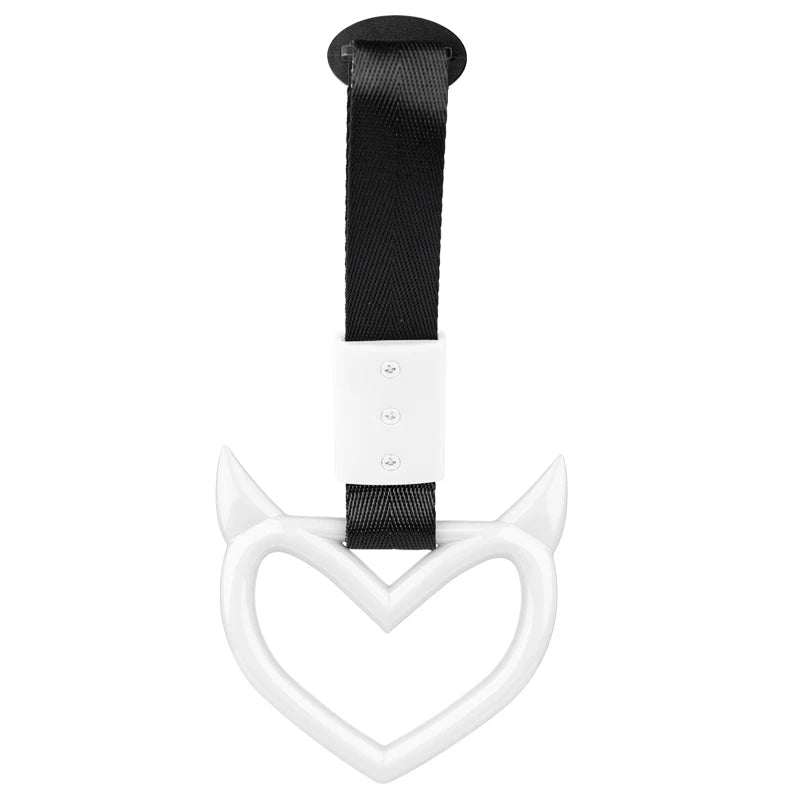 Heart Cat Ear Car Handle Strap