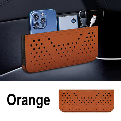 Car Leather Side Storage Organizer
