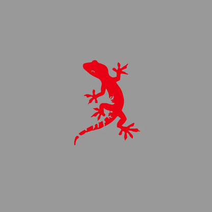 Gecko Strolling Car Sticker