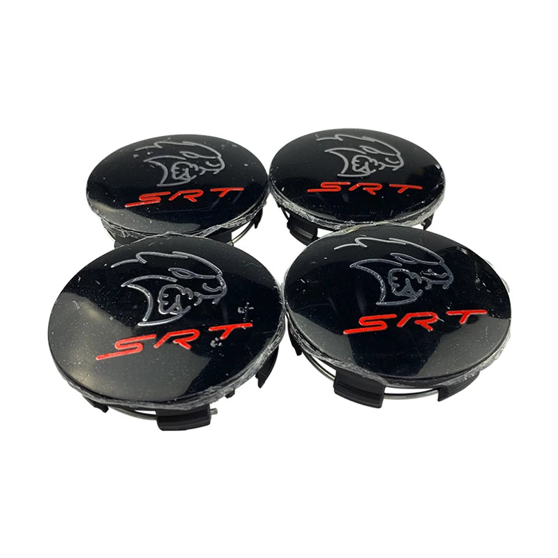 Tampas centrais da roda do carro SRT