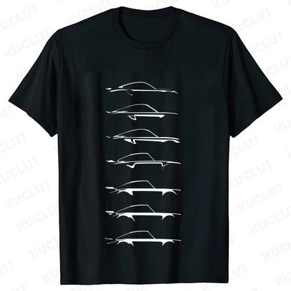 Camiseta masculina de automobilismo