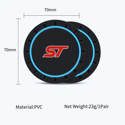 2Pcs ST Car Cup Coaster