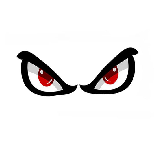 3D Simulation Eye Sharks Sticker