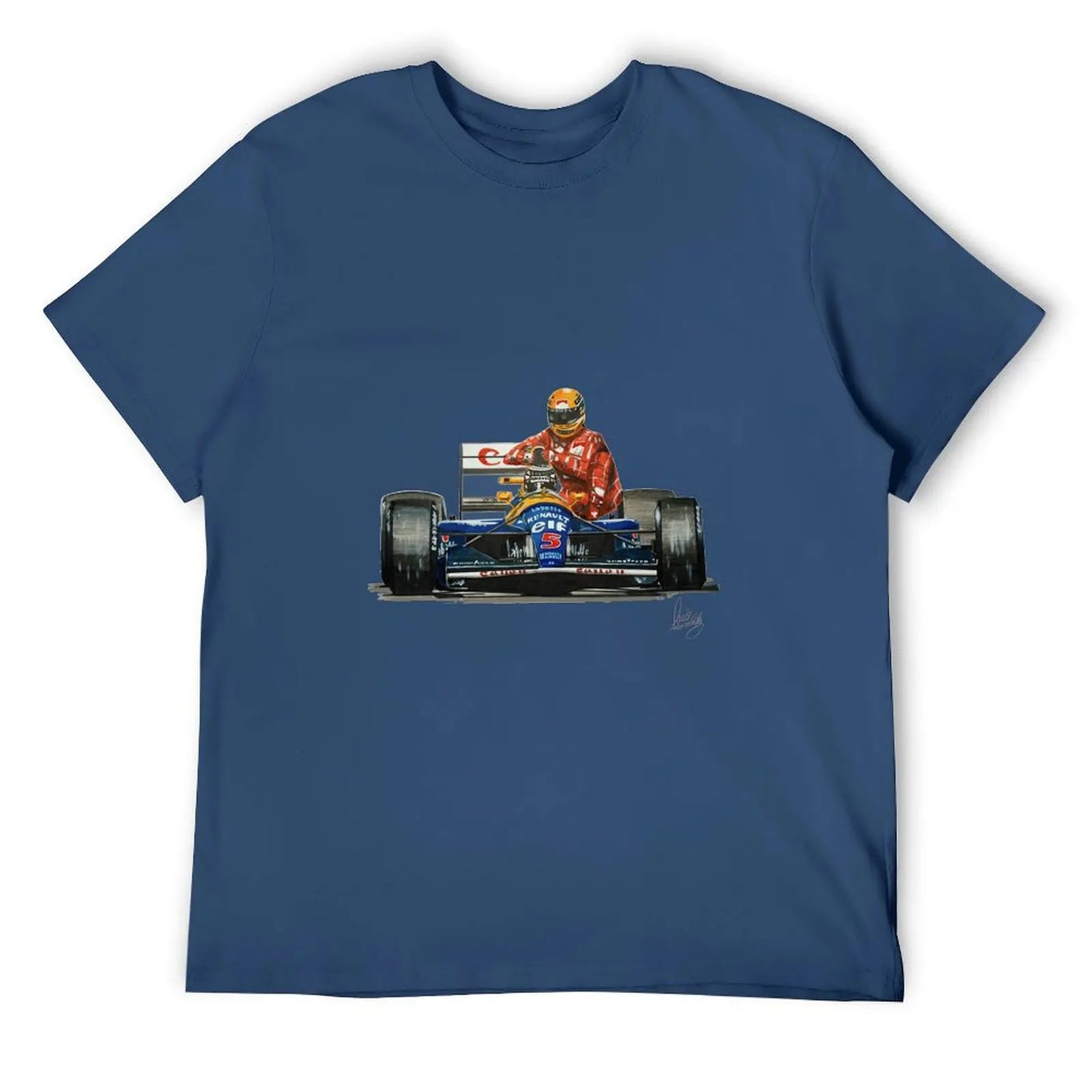 F1-Themen-Baumwoll-T-Shirt 