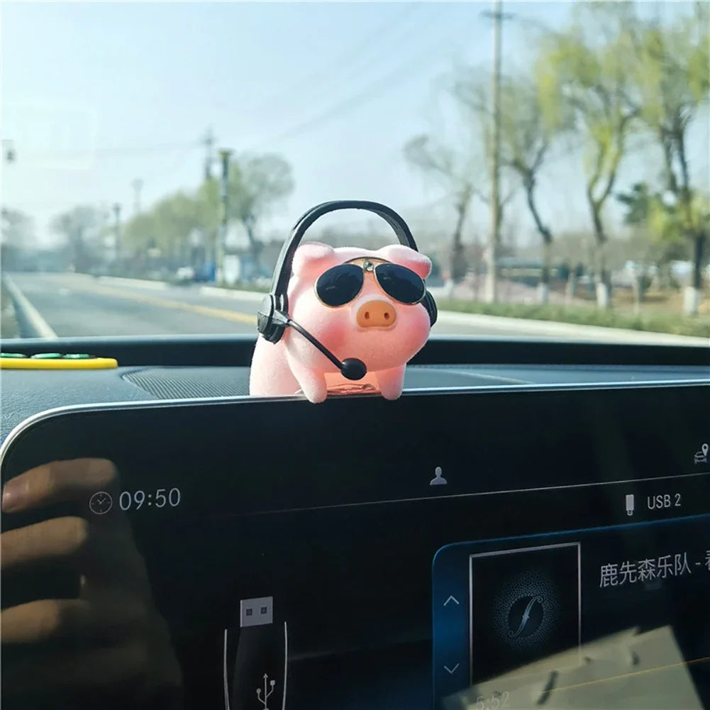 Cute Pig Car Accessory 