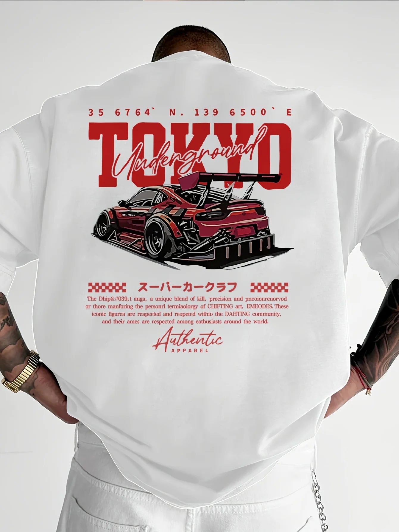 Tokyo Street Racing Grafik-T-Shirt