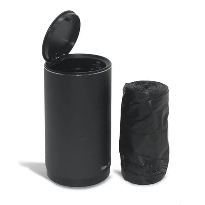 Car Trash Can Press Open