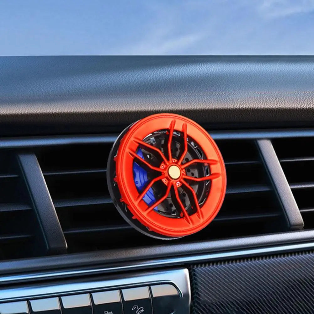 Wheel Rotatable Car Air Freshener Clip 