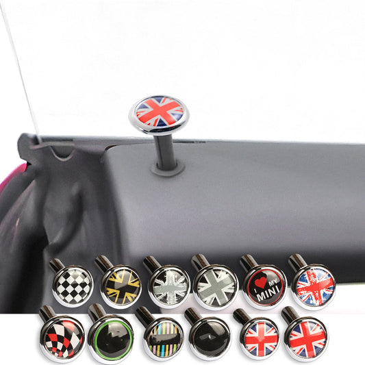 UK Flag Door Lock Knob Pin 