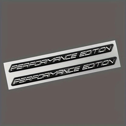 Emblema dell'auto per le prestazioni