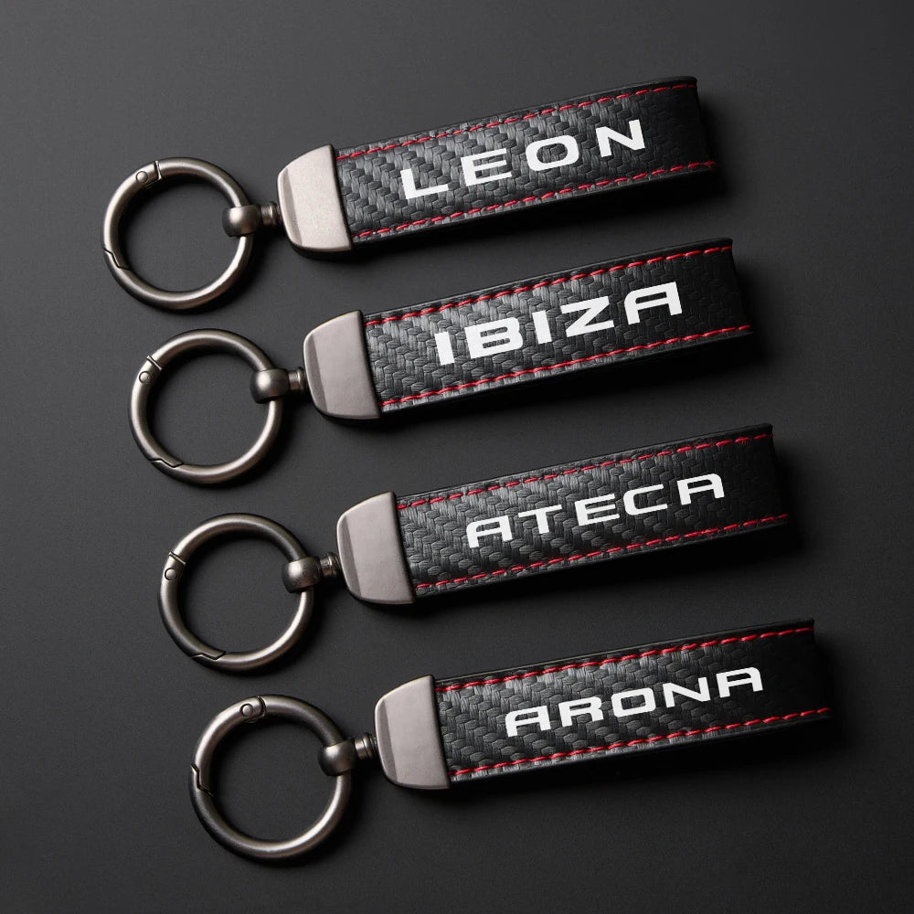 Porte-clés en PU Leon Ibiza Ateca Arona 