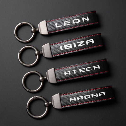 Porte-clés en PU Leon Ibiza Ateca Arona 