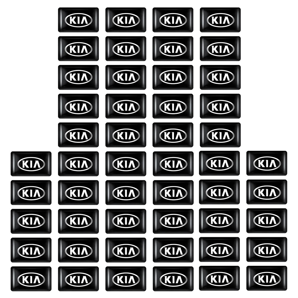 10/20/50Pcs Kia Car Mini Stickers