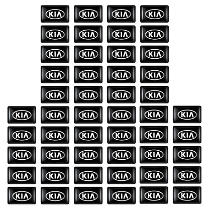 10/20/50Pcs Kia Car Mini Stickers
