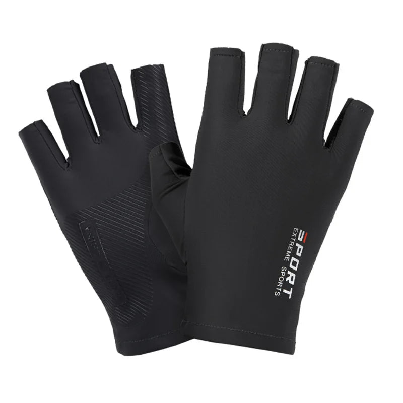 Half-Finger Car Gloves for Men