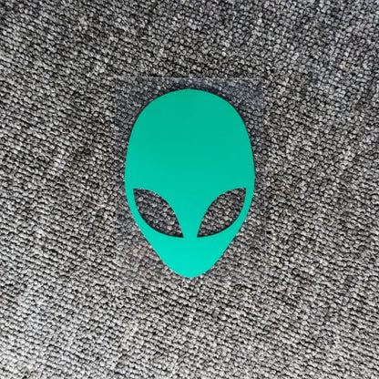 Autoaufkleber Alien leuchtend