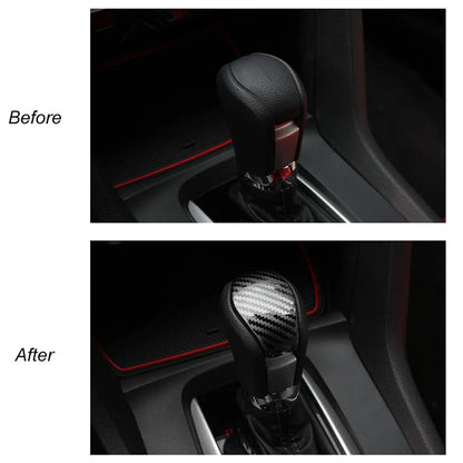 واقي مقبض ناقل الحركة من ألياف الكربون 