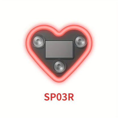 LED Heart Car Window Sign