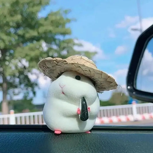 Cute Hamster Car Ornament
