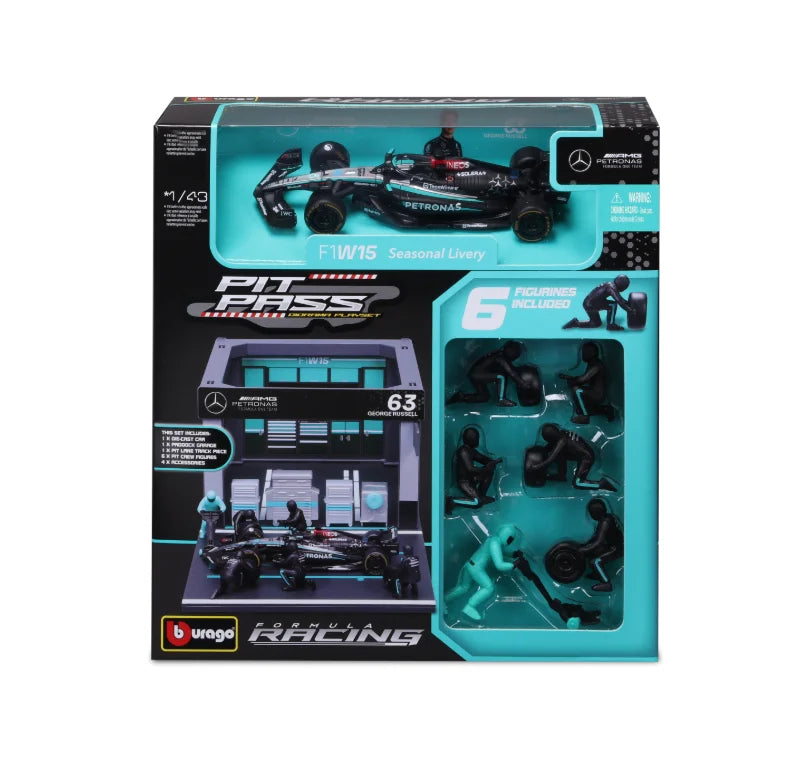 Professional Racing Pit Stop Diorama