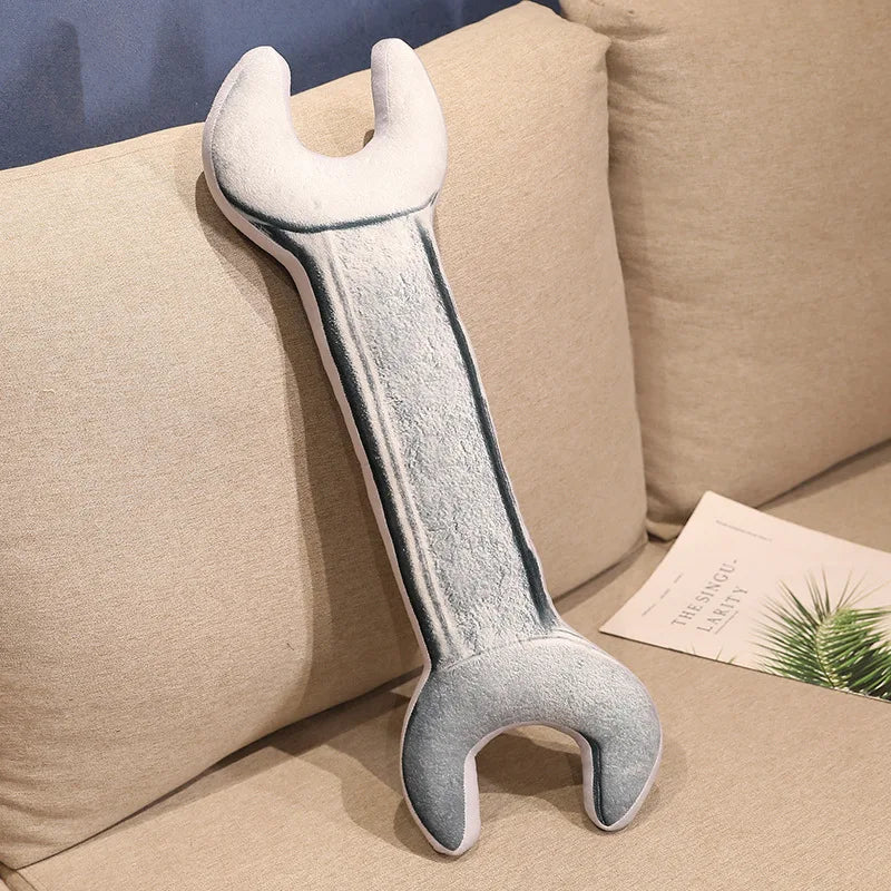 Plush Wrench Tool Pillow